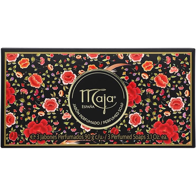 ماجا صابون ماجا - صابون معطر، مسحوق غسول للجسم، تنظيف وترطيب بشرتك، معطر بشكل جميل، مجموعة واحدة من 3 أنواع صابون، 2.1 أونصة لكل منها - Image 1